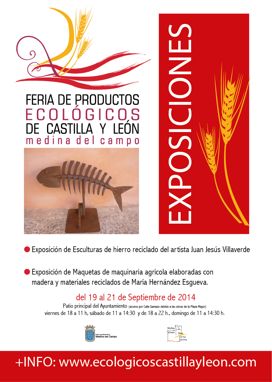 cartel exposiciones Feria Ecológicas